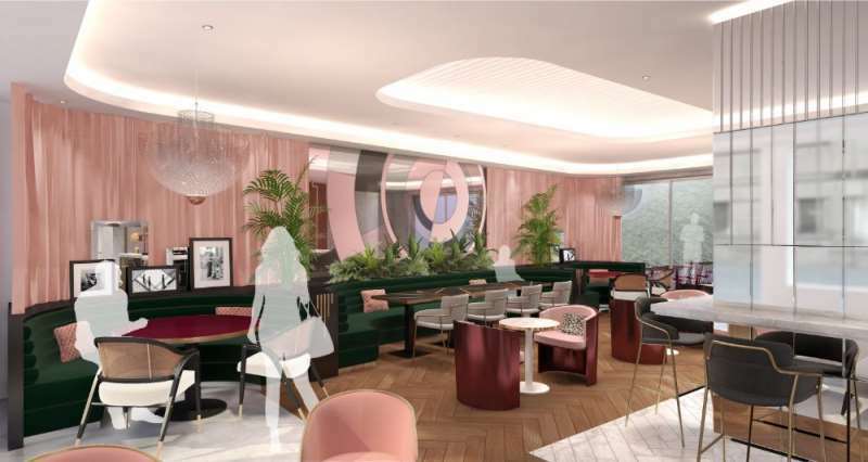 Hotel Parisianer Nhà hàng bức ảnh