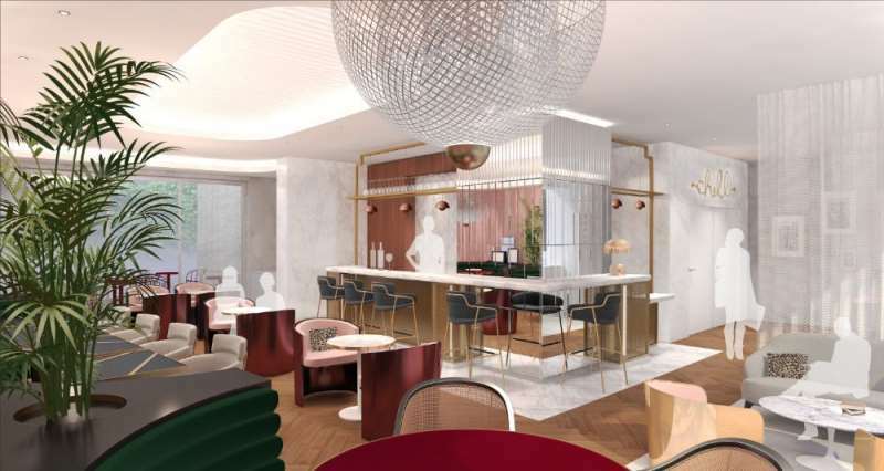 Hotel Parisianer Nhà hàng bức ảnh